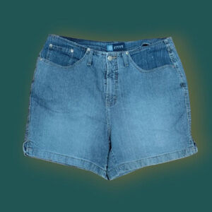 VINTAGE AVENUE BLUE JEAN SHORTS